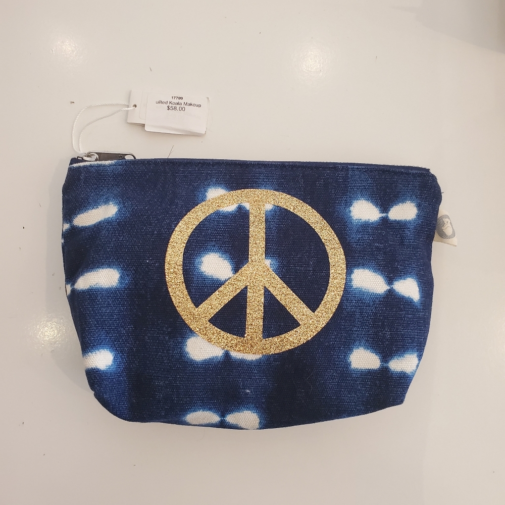 Koala Kanvas Peace Sign Clutch